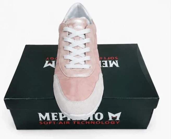 Mephisto Matcha roze leren sneakers - Nieuw met doos - Maat 41,5 – photo 3
